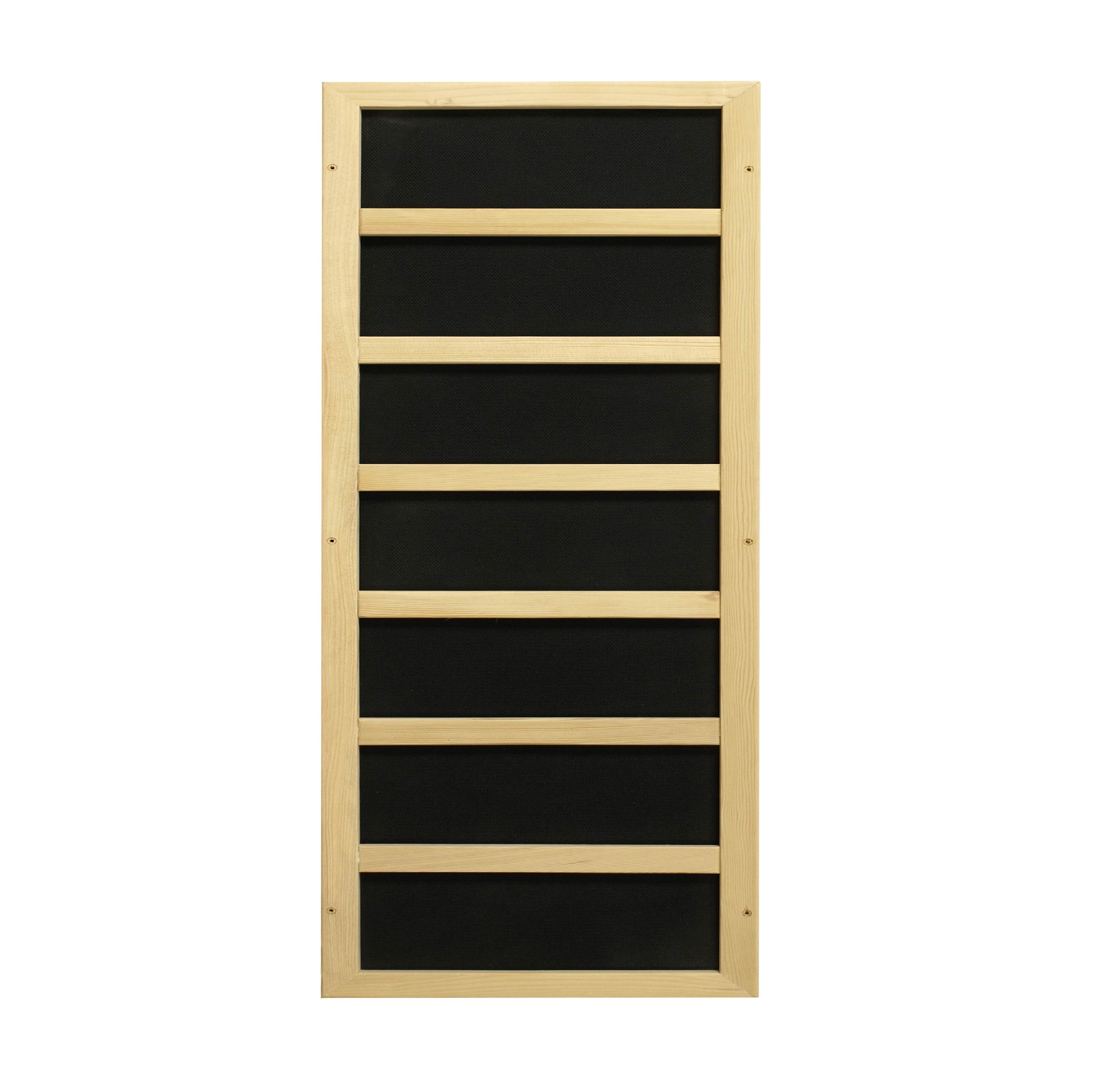 Maxxus 2-Person "Serenity" Dual Tech Low EMF FAR Infrared Sauna Canadian Hemlock MX-LS2-01