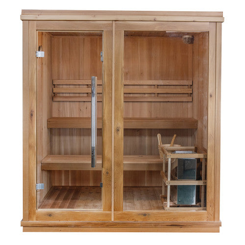 Sunray Charleston 4-Person Indoor Traditional Sauna 400TN