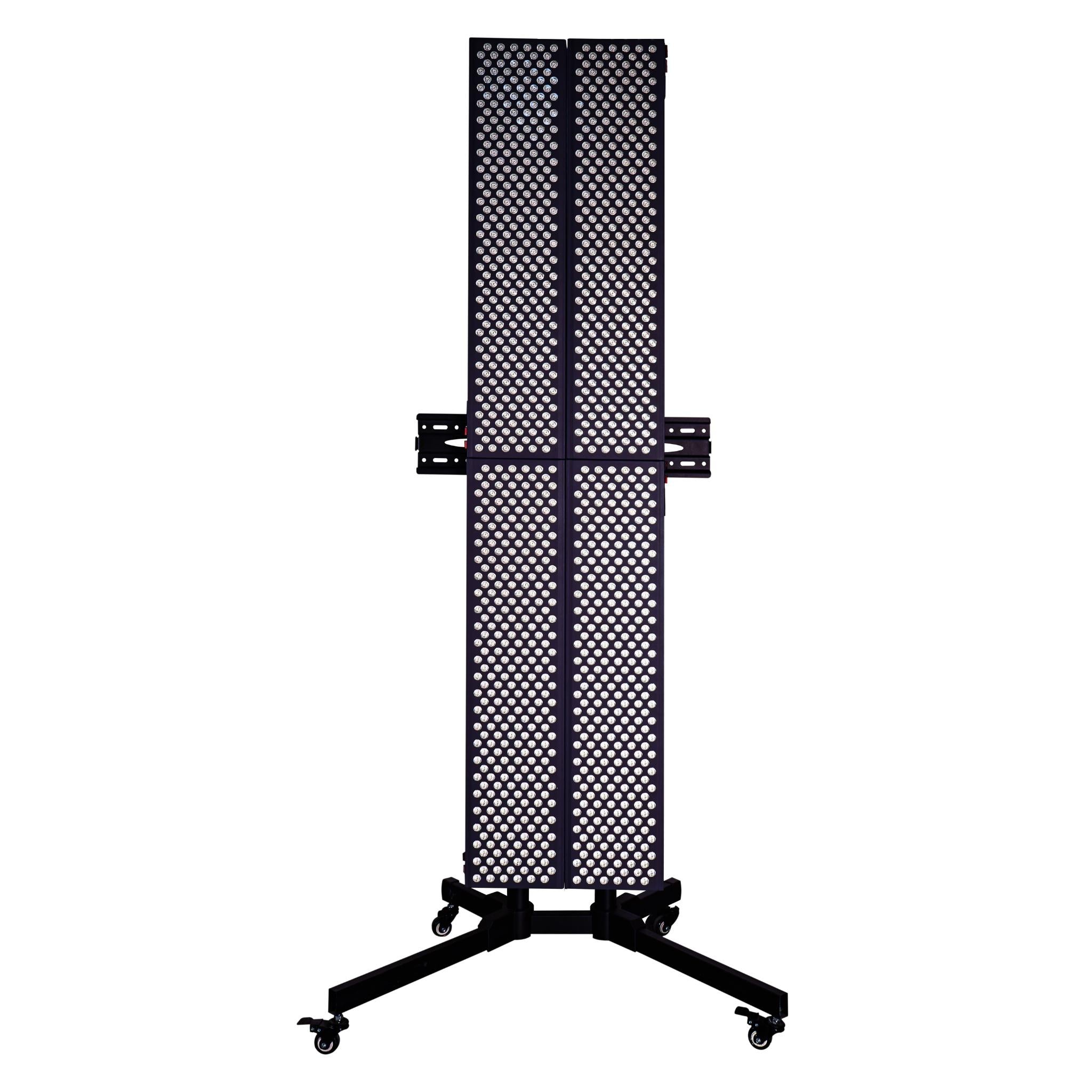 Hooga 4x PRO1500 72" x 8.6" Red Light Therapy Panels & Vertical Stand Kit