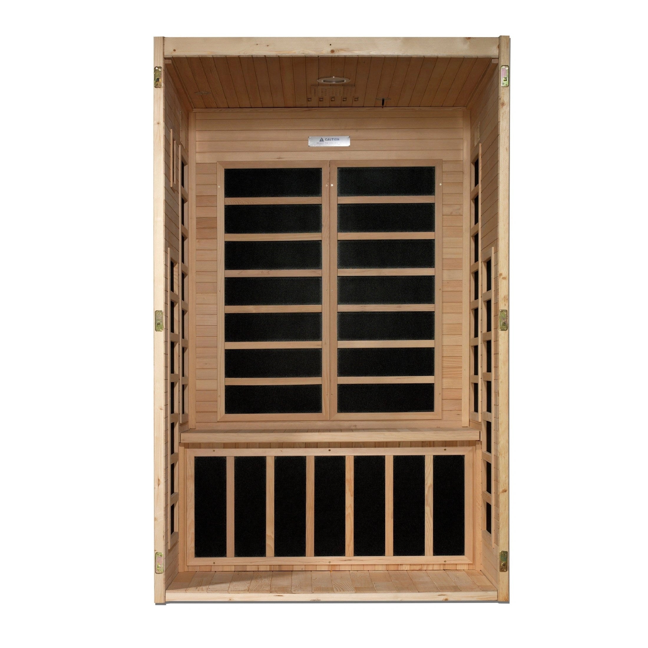 Dynamic Saunas Sauna Dynamic "Santiago" 2-person Low EMF FAR Infrared Sauna DYN-6209-01