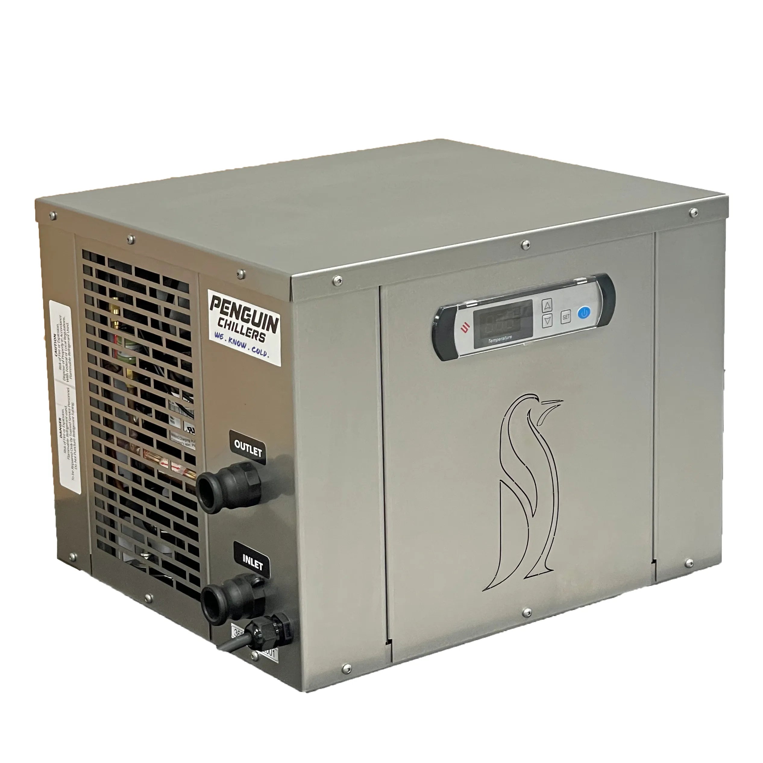 Penguin Chillers Cold Therapy Chiller & Insulated Tub Package