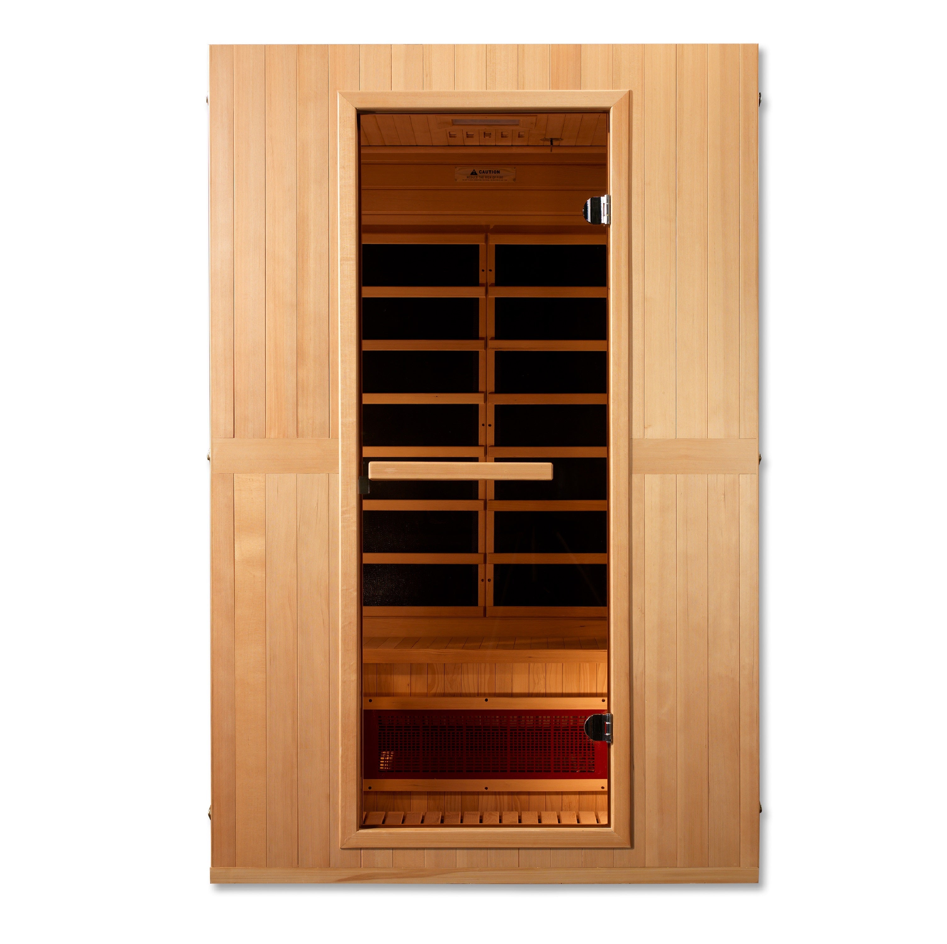 Maxxus 2-Person "Serenity" Dual Tech Low EMF FAR Infrared Sauna Canadian Hemlock MX-LS2-01