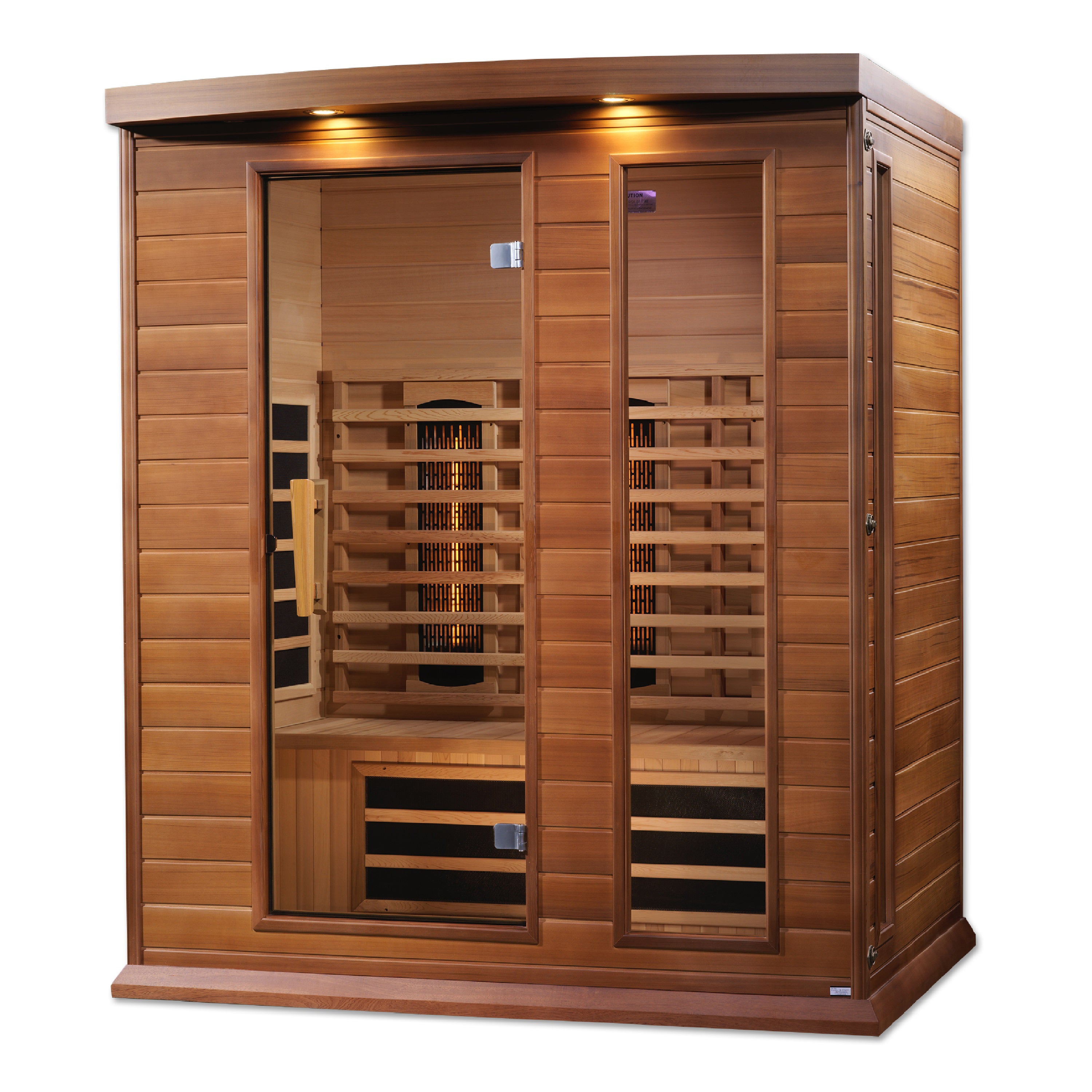 Maxxus 3-Person Full Spectrum Infrared Sauna - Canadian Red Cedar MX-M306-01-FS CED
