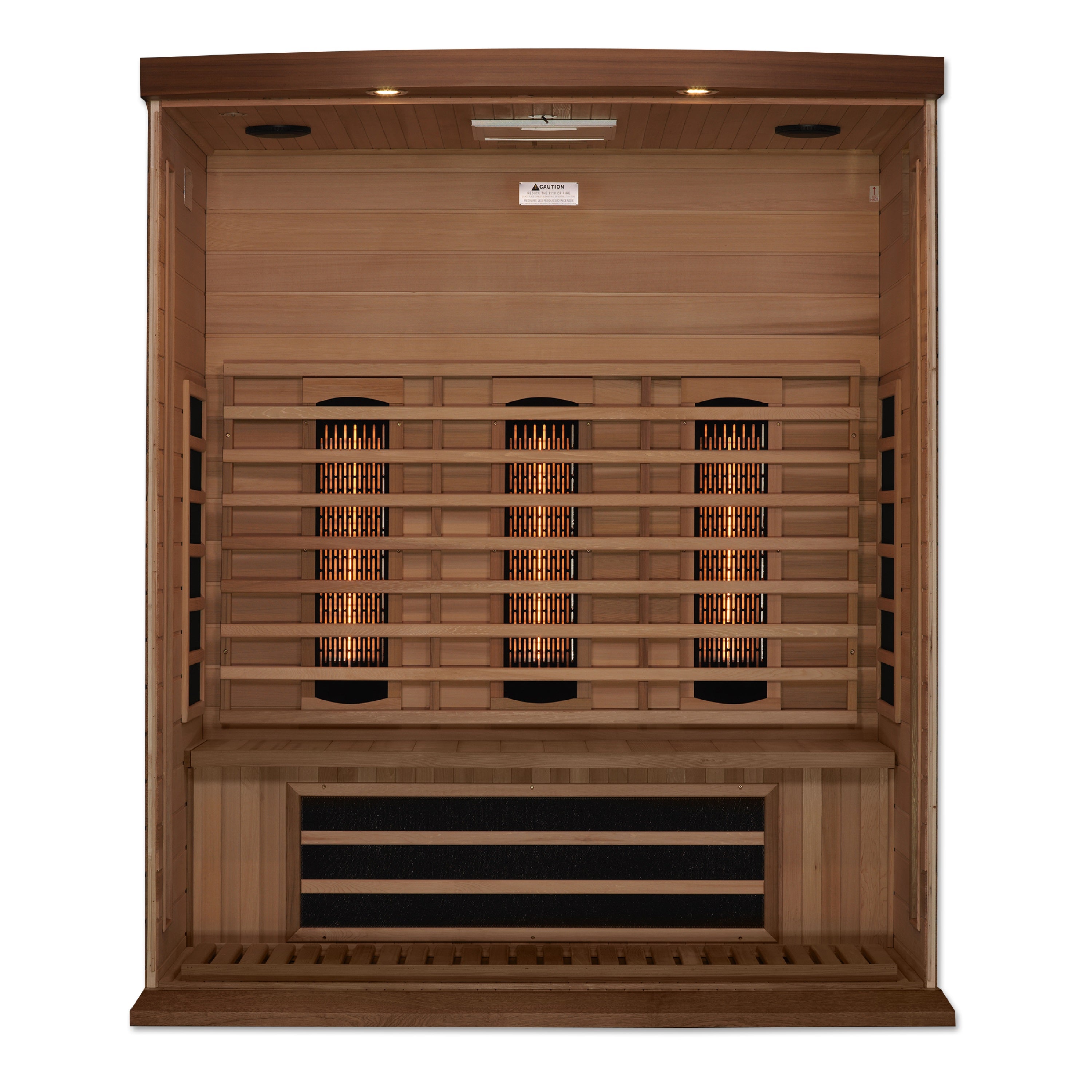 Maxxus 3-Person Full Spectrum Infrared Sauna - Canadian Red Cedar MX-M306-01-FS CED