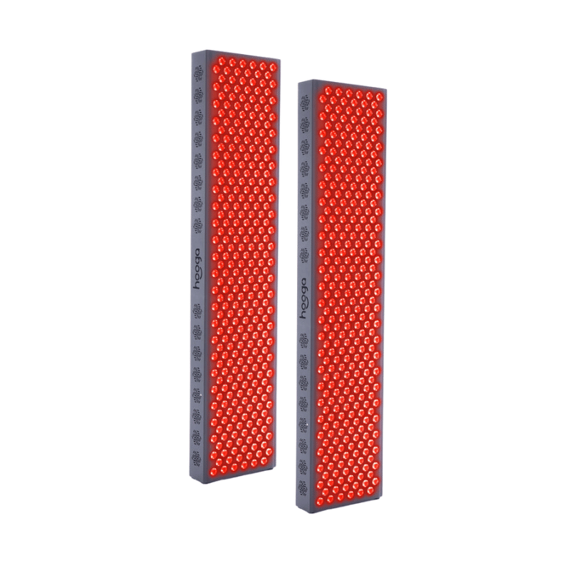 Hooga 2x PRO1500 72" x 8.6" Red Light Therapy Panels & Vertical Stand Kit