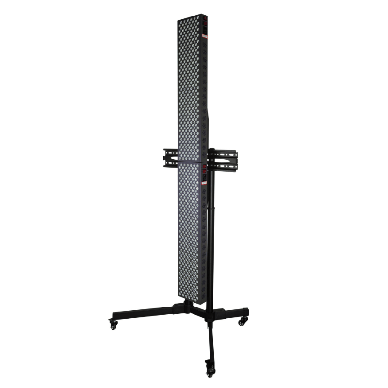 Hooga 2x PRO1500 72" x 8.6" Red Light Therapy Panels & Vertical Stand Kit