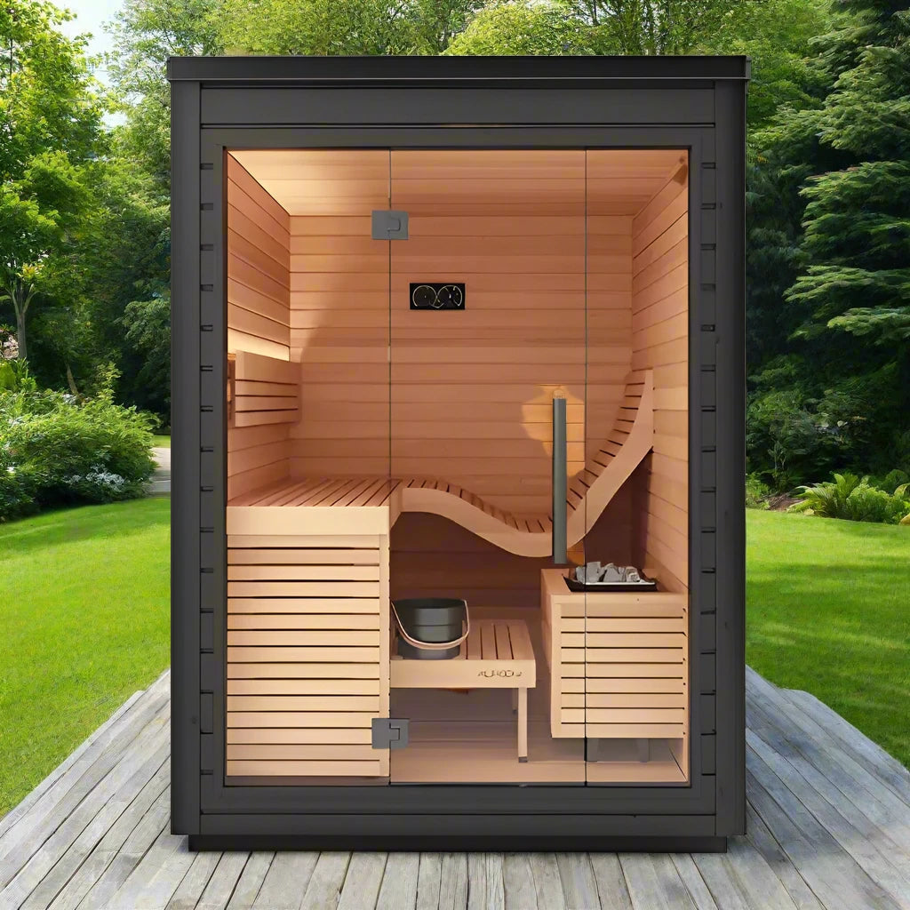 Auroom Sauna Auroom Aura Outdoor Cabin Sauna Kit