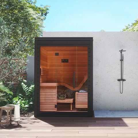 Auroom Sauna Auroom Aura Outdoor Cabin Sauna Kit