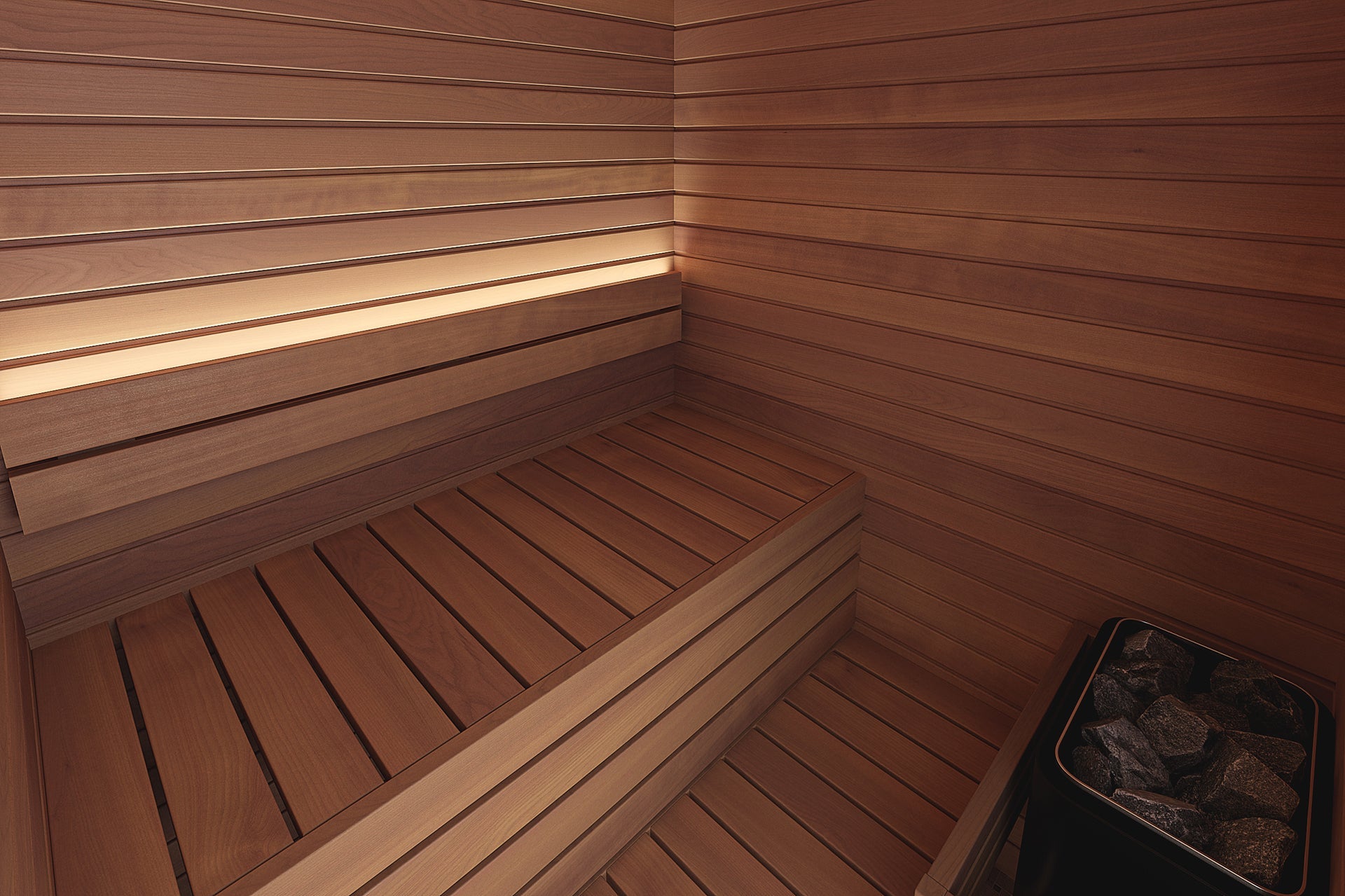 Auroom Sauna Auroom Cala Glass Cabin Sauna Kit
