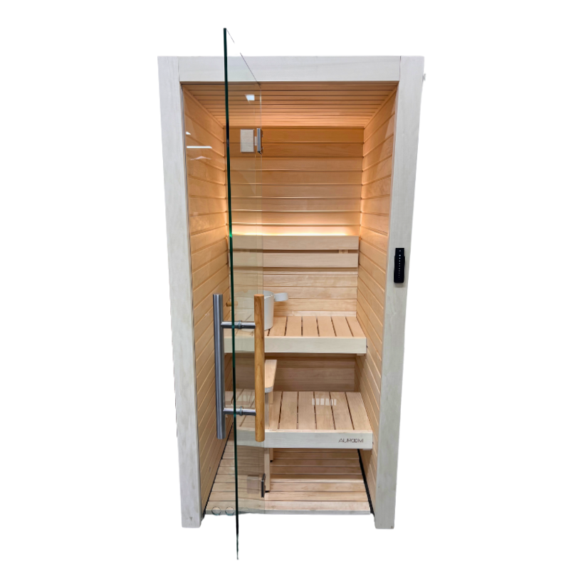 Auroom Sauna Auroom Cala Glass Mini Sauna Kit