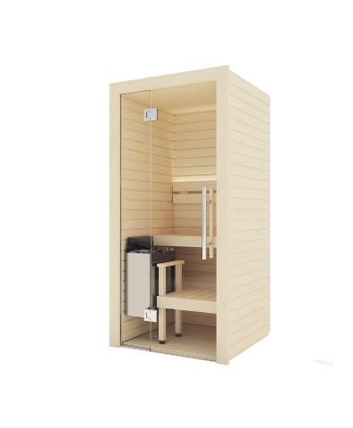 Auroom Sauna Auroom Cala Glass Mini Sauna Kit