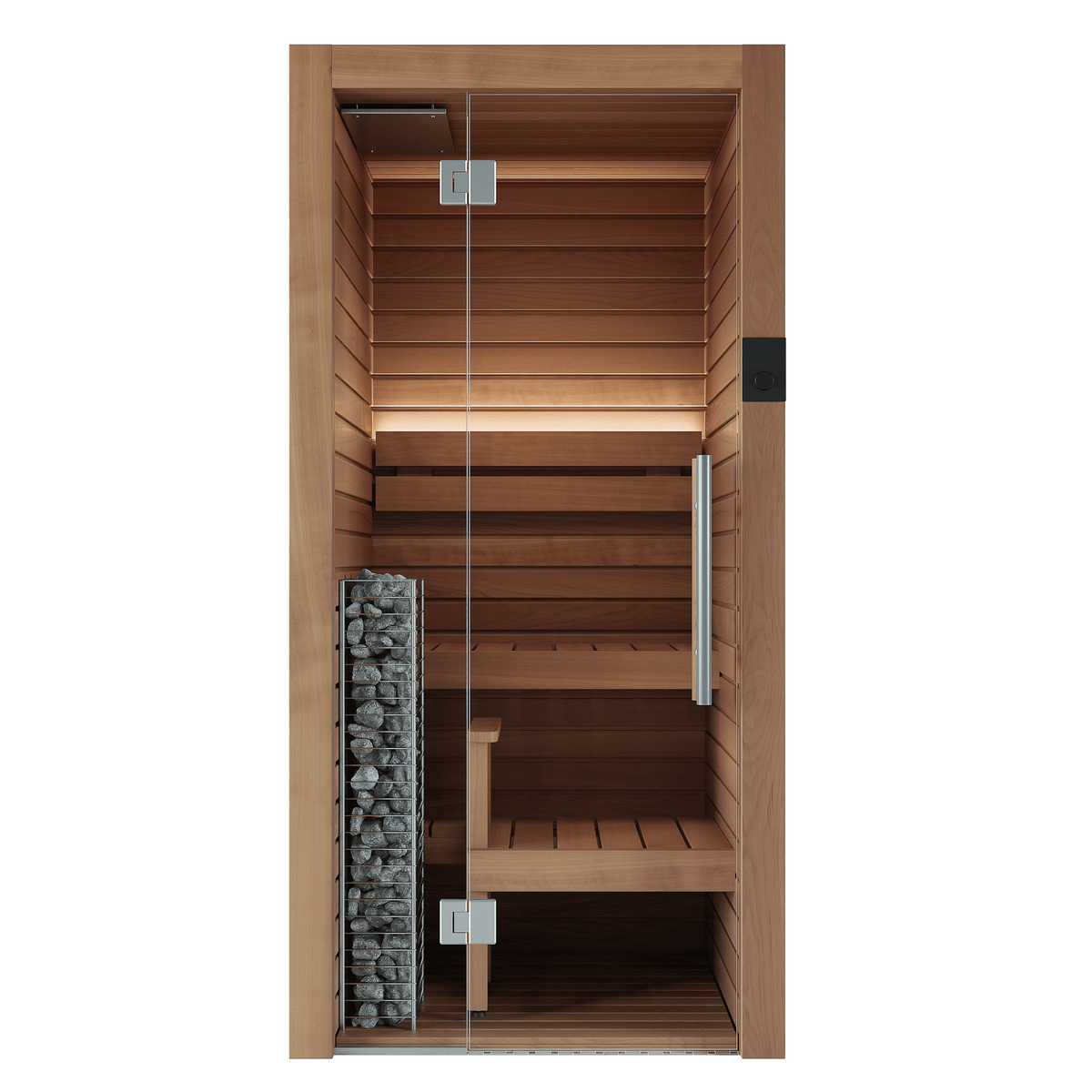 Auroom Sauna Auroom Cala Glass Mini Sauna Kit
