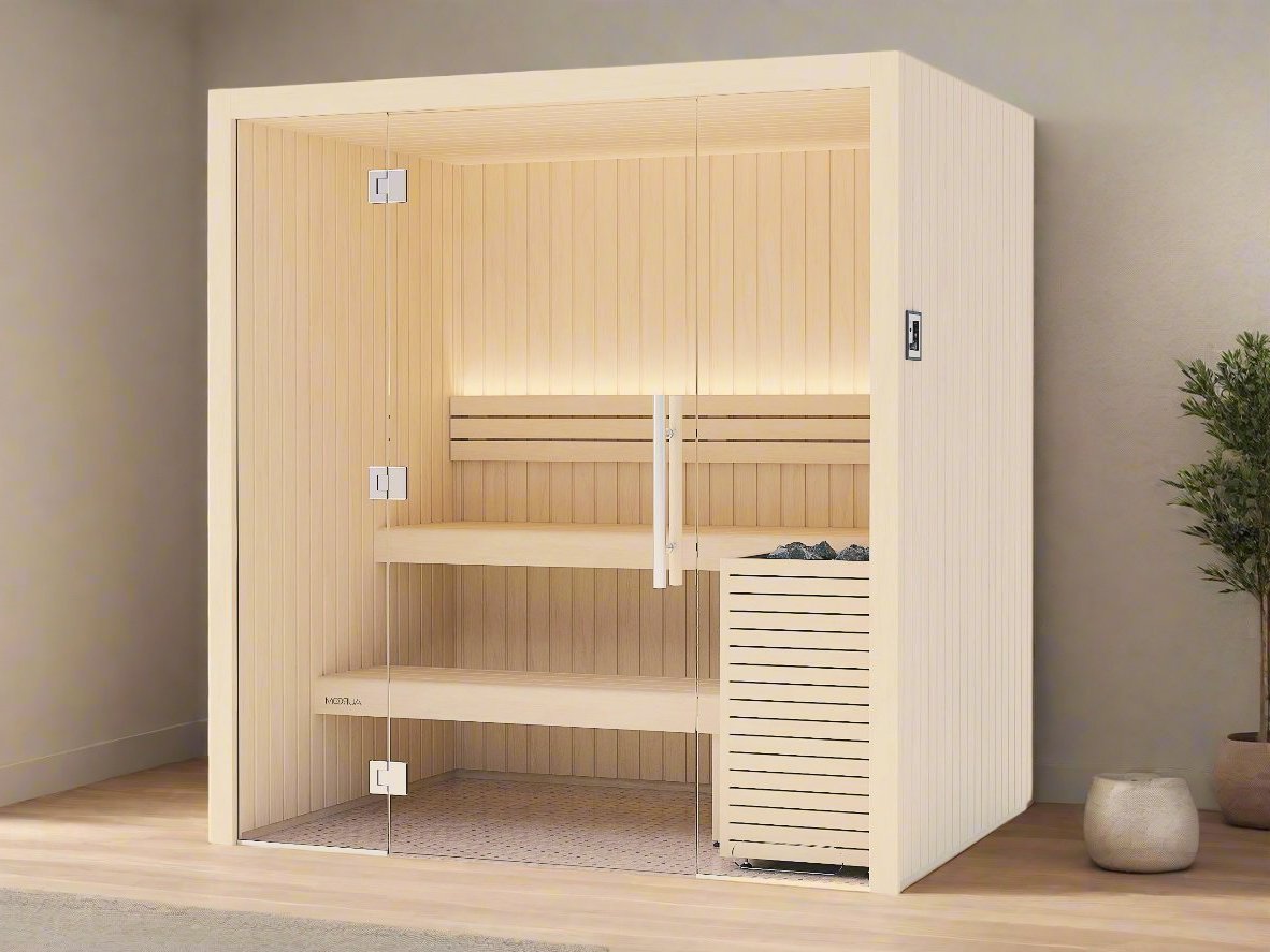 Auroom Sauna Auroom Emma Glass Cabin Sauna Kit