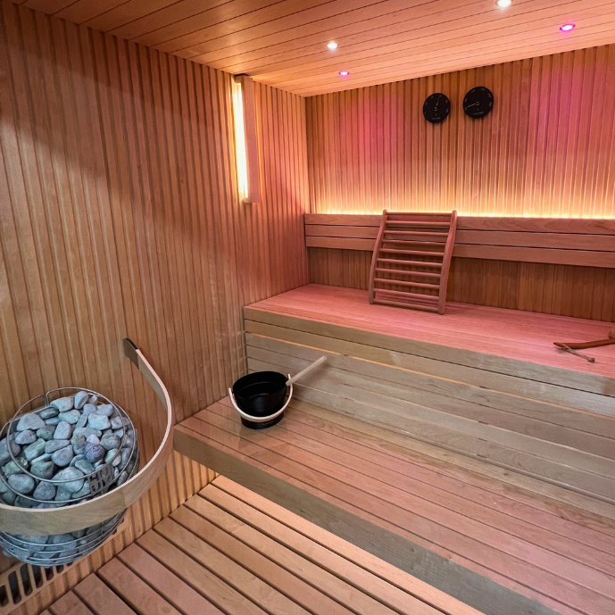 Auroom Sauna Auroom Libera Glass Cabin Sauna Kit