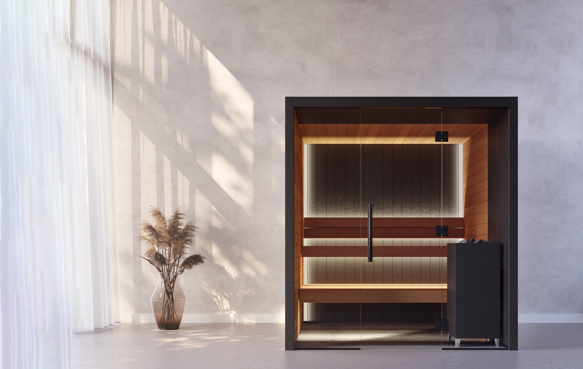 Auroom Sauna Auroom Vulcana Cabin Sauna Kit