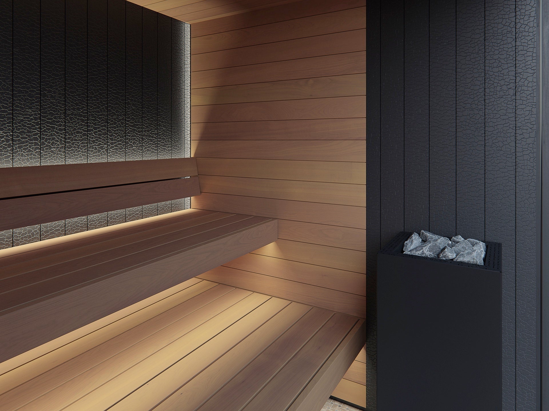 Auroom Sauna Auroom Vulcana Cabin Sauna Kit