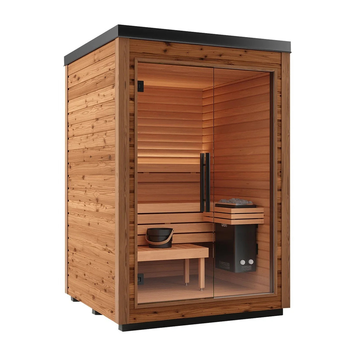 Auroom Sauna Natural Auroom Mira S Outdoor Cabin Sauna Kit