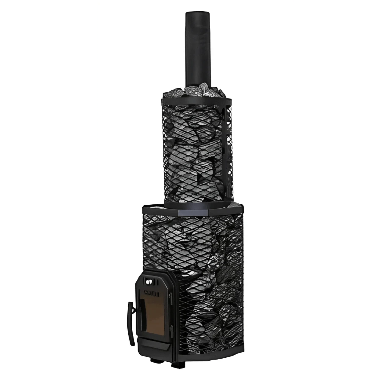 Cozy Heat Sauna Stove Cozy Heat O Thru-Wall Sauna Stove Wood Burning Sauna Stove