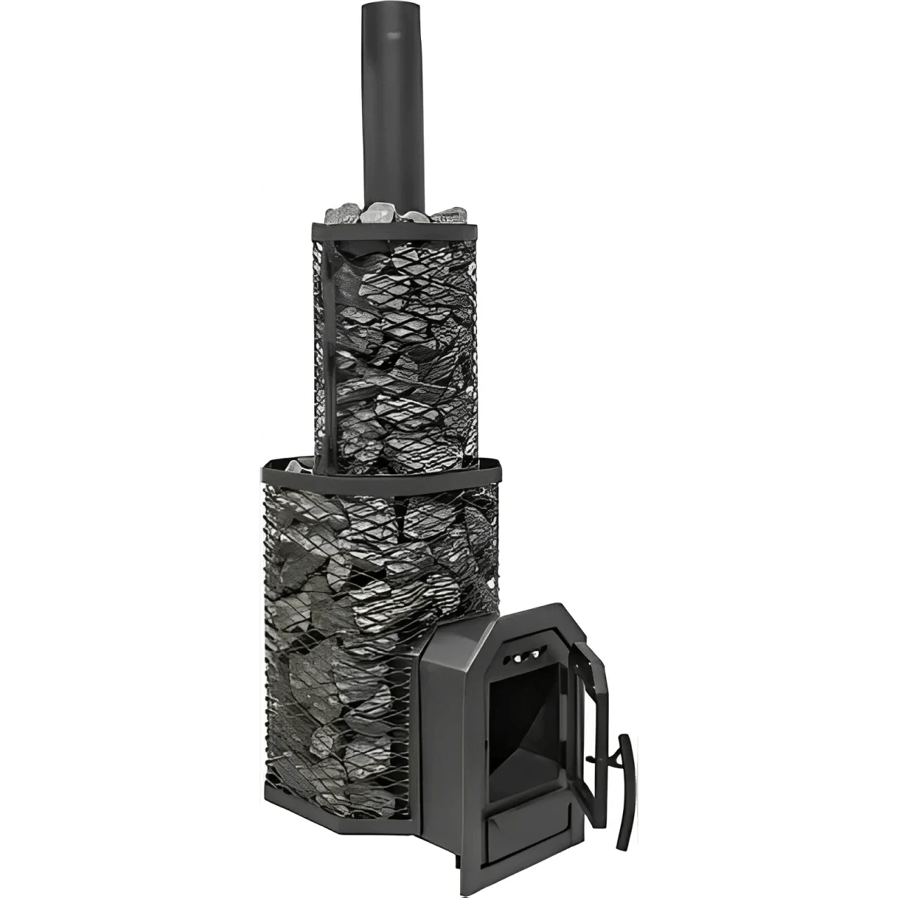 Cozy Heat Sauna Stove Cozy Heat O Thru-Wall Sauna Stove Wood Burning Sauna Stove