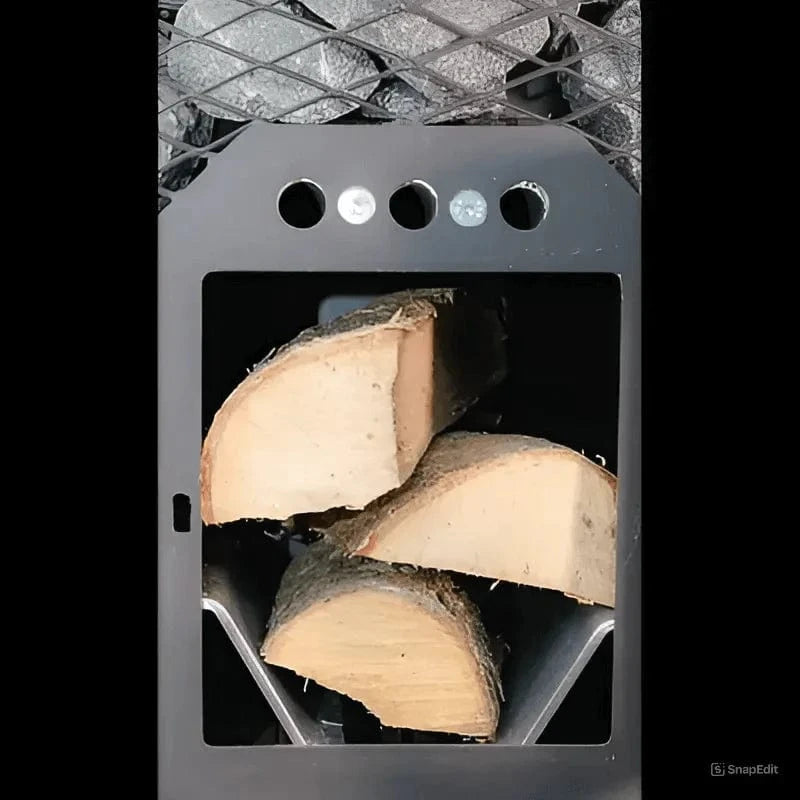 Cozy Heat Sauna Stove Cozy Heat O Thru-Wall Sauna Stove Wood Burning Sauna Stove