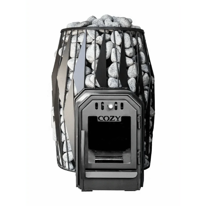 Cozy Heat Sauna Stove Cozy Heat OG Thru-Wall Sauna Stove Wood Burning Sauna Stove