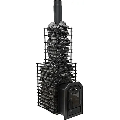 Cozy Heat Sauna Stove Cozy Heat Quattro Thru-Wall Sauna Stove Wood Burning Sauna Stove