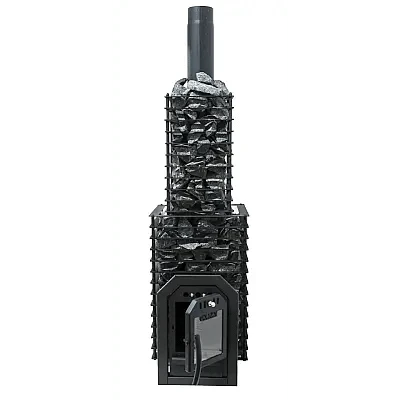Cozy Heat Sauna Stove Cozy Heat Quattro Thru-Wall Sauna Stove Wood Burning Sauna Stove