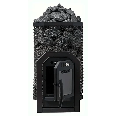 Cozy Heat Sauna Stove Cozy Heat Thru-Wall Sauna Heater Wood-Burning Sauna Stove
