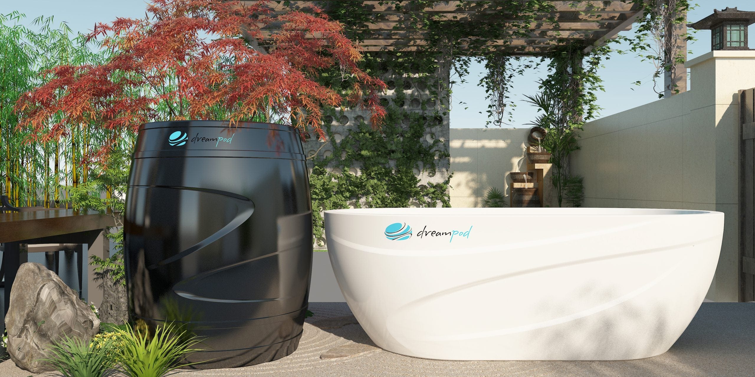 Dreampod Cold plunge Dreampod Cold Plunge Barrel with Chiller