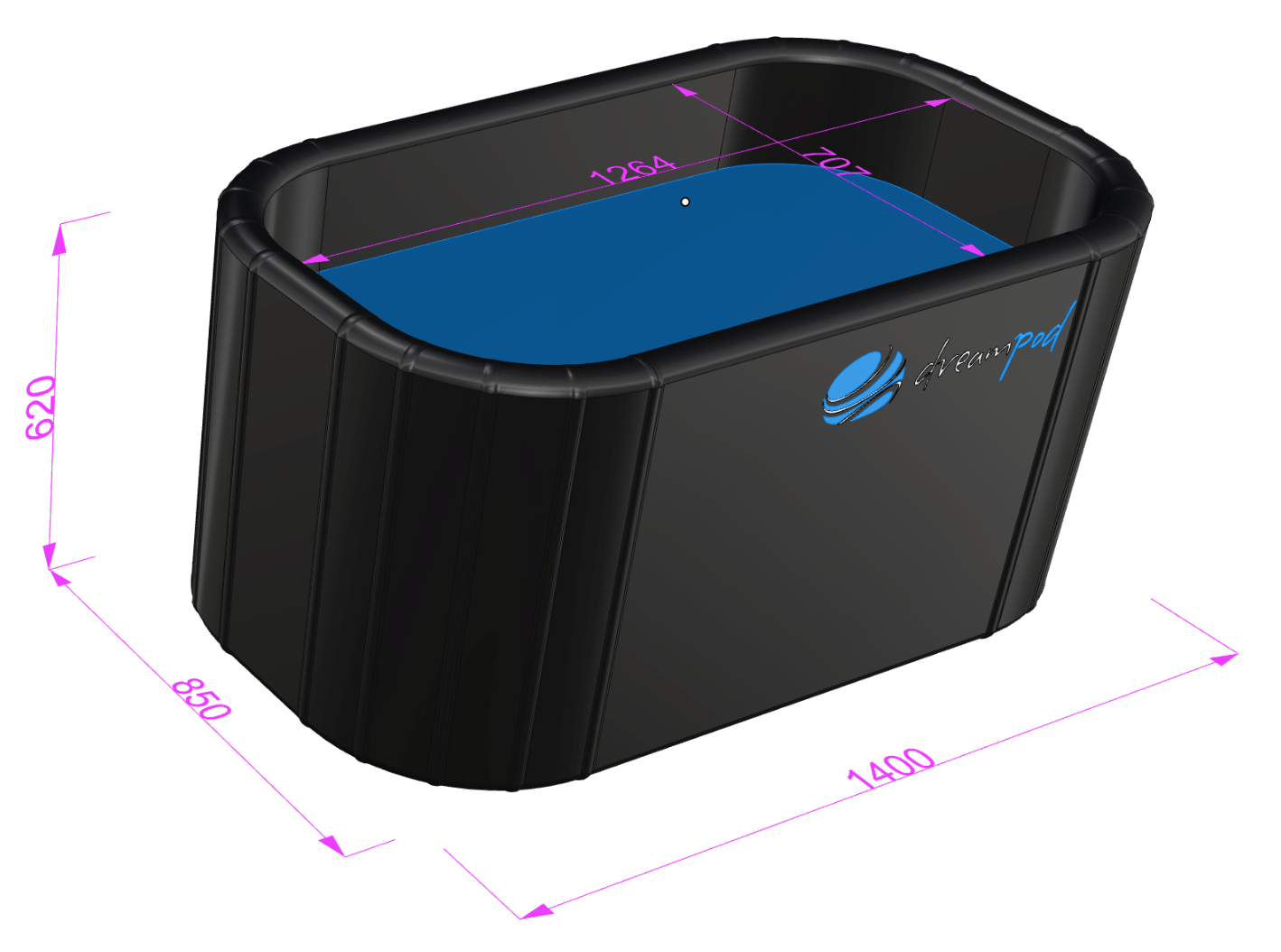 Dreampod Cold plunge Dreampod Ice Bath Flex with Chiller