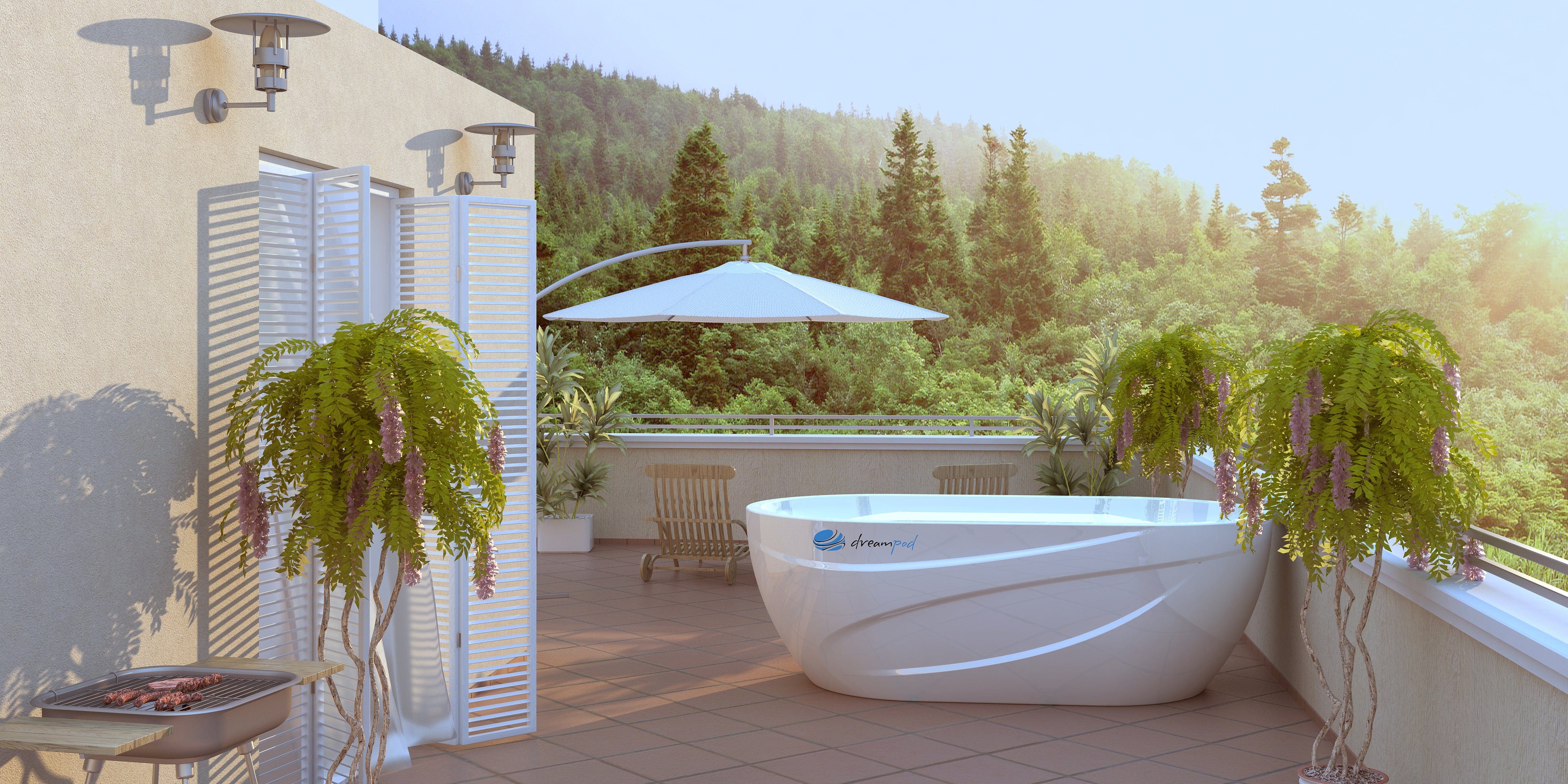 Dreampod Cold plunge Dreampod Ice Bath with Chiller
