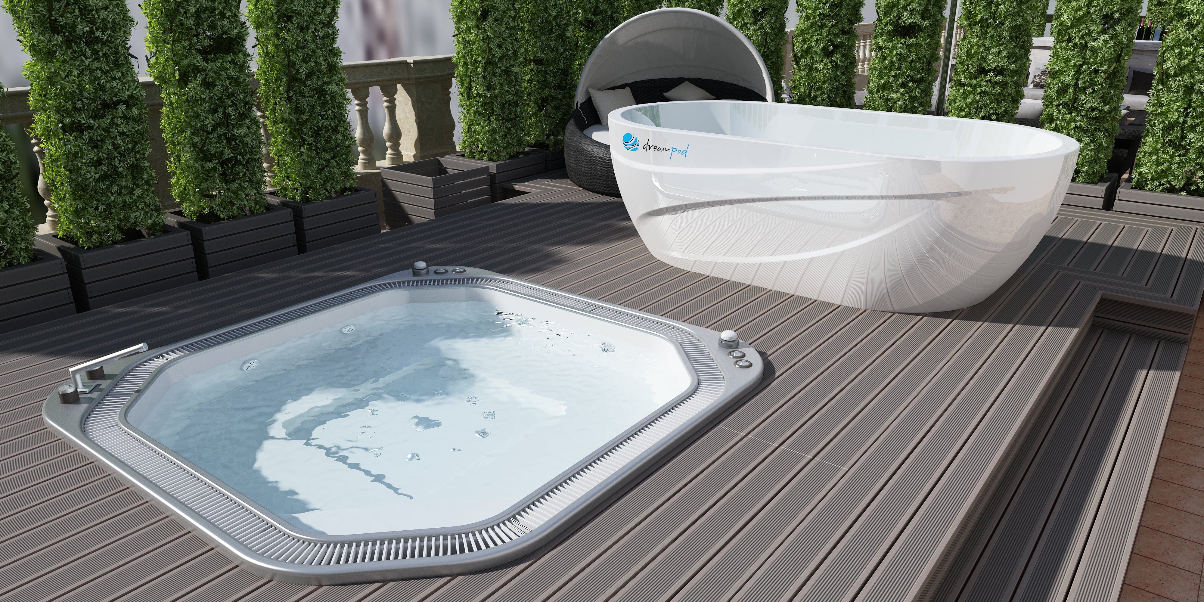 Dreampod Cold plunge Dreampod Ice Bath with Chiller