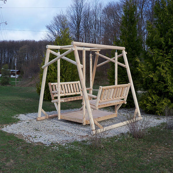 Dundalk Leisurecraft Dundalk Old Fashion Log Swing