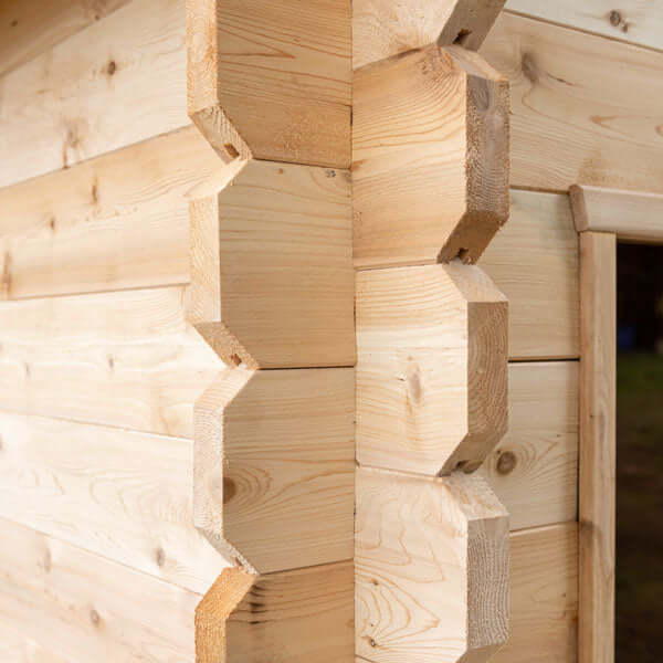 Dundalk LeisureCraft Sauna Dundalk CT Georgian 6 Person Outdoor Sauna with Porch CTC88PW