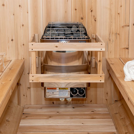 Dundalk LeisureCraft Sauna Dundalk CT Mini POD 4 Person Outdoor Sauna CTC77MW