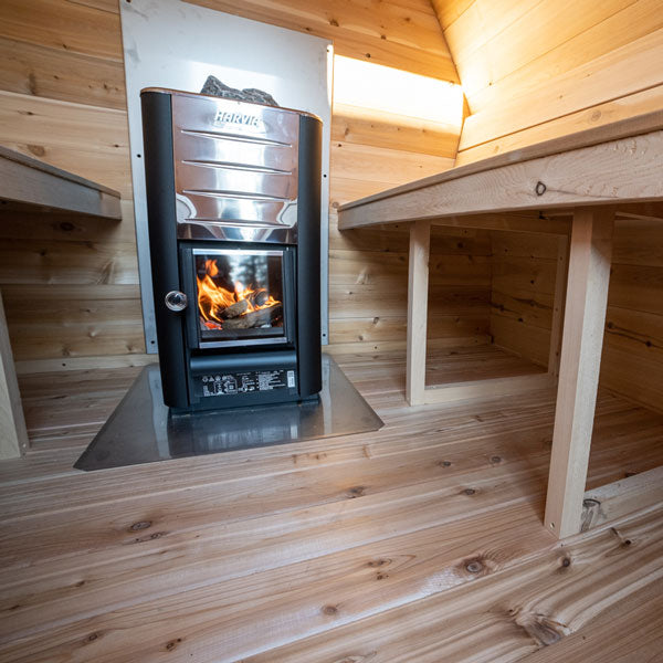 Dundalk LeisureCraft Sauna Dundalk CT Mini POD 4 Person Outdoor Sauna CTC77MW