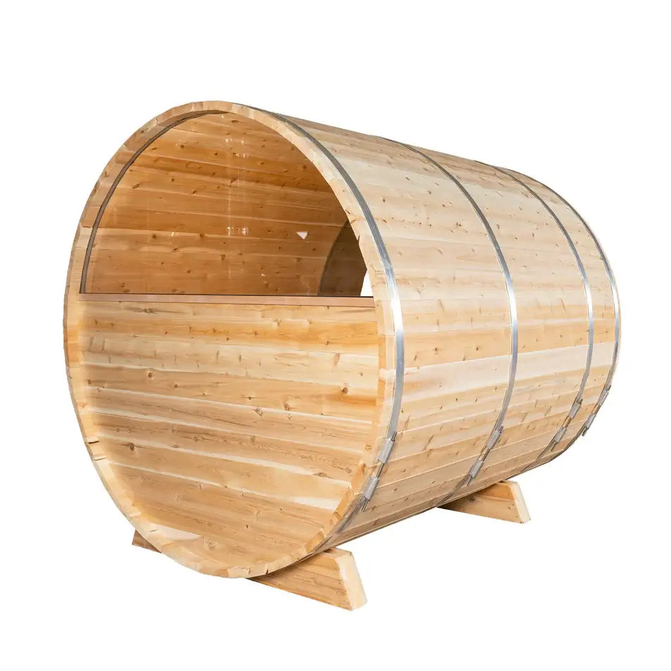 Dundalk LeisureCraft Sauna Dundalk CT Serenity MP 6 Person Barrel Sauna CTC2245MP