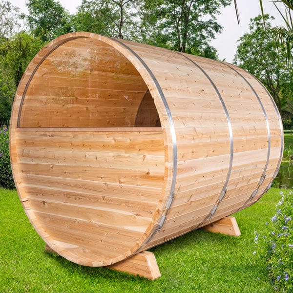 Dundalk LeisureCraft Sauna Dundalk CT Serenity MP 6 Person Barrel Sauna CTC2245MP