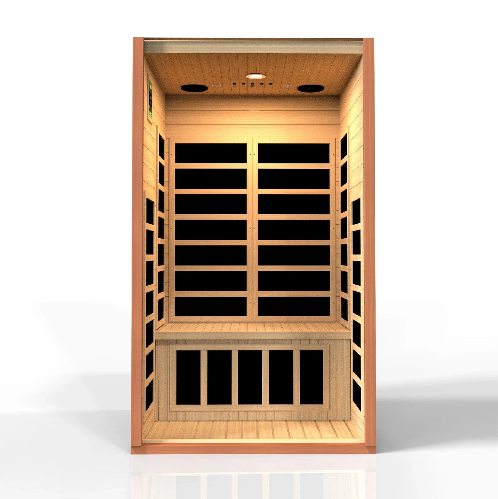Dynamic Saunas Sauna Dynamic "Avila" 1-2-person Low EMF FAR Infrared Sauna DYN-6103-01