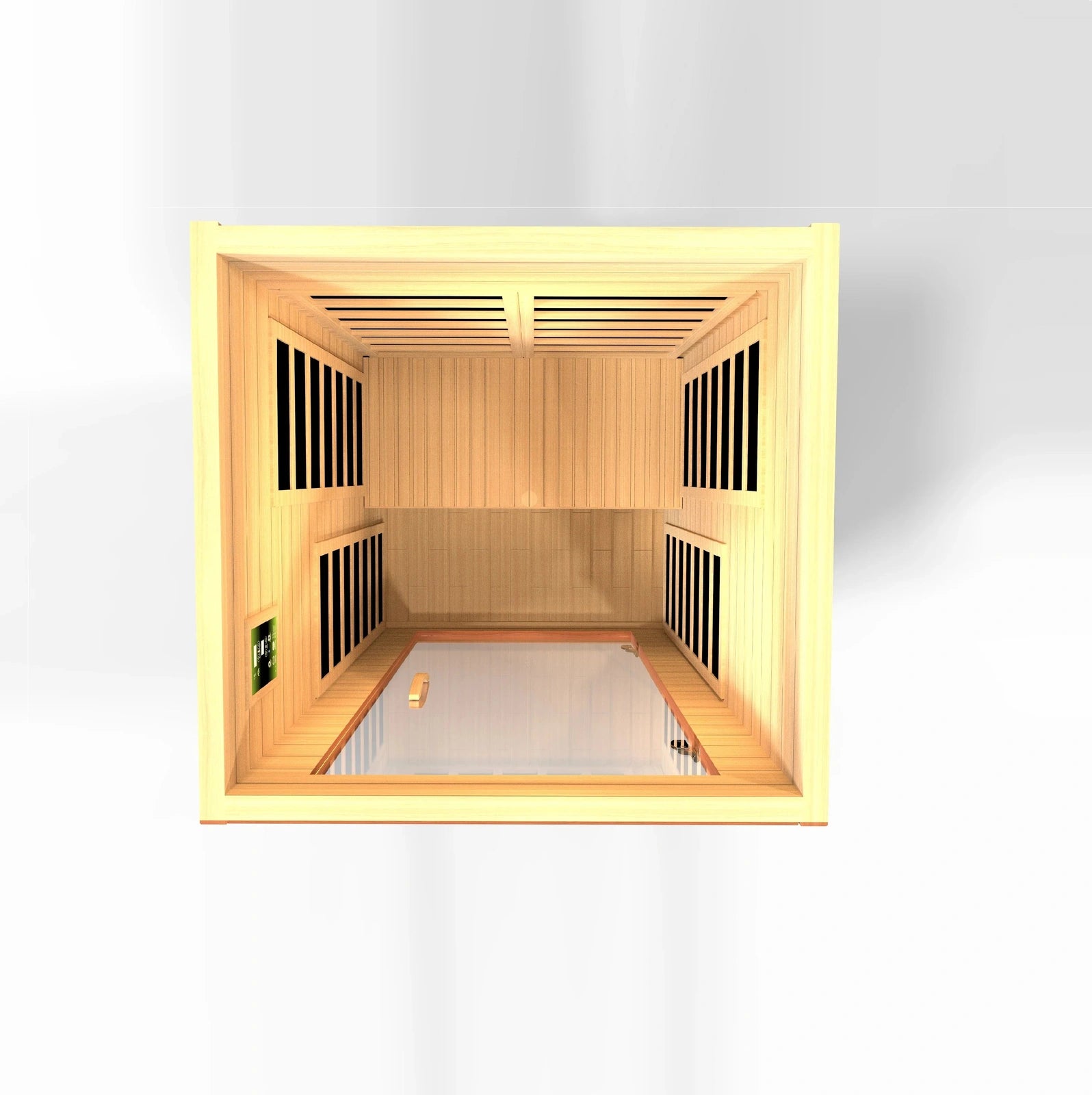 Dynamic Saunas Sauna Dynamic "Avila" 1-2-person Low EMF FAR Infrared Sauna DYN-6103-01