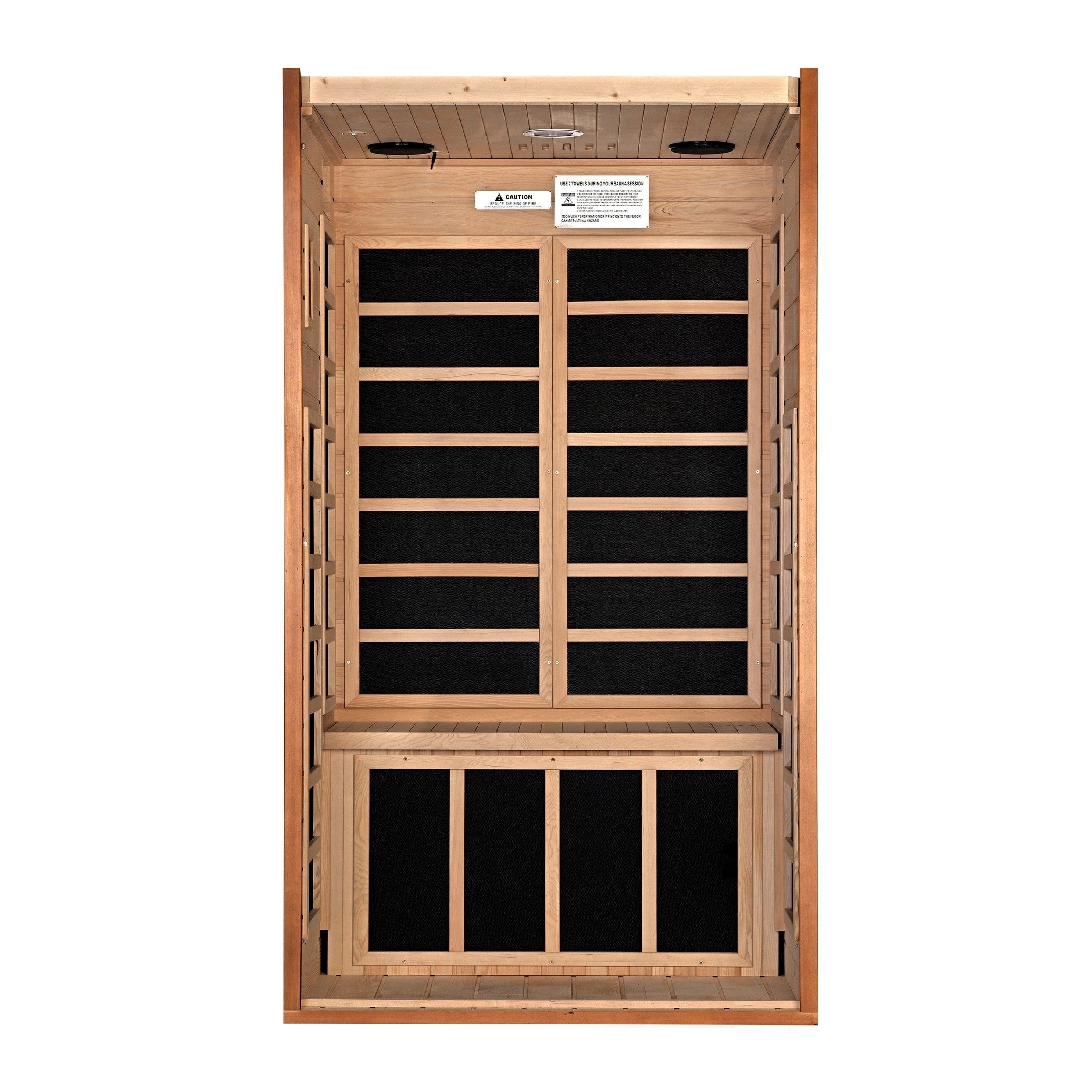 Dynamic Saunas Sauna Dynamic Avila Elite 1-2-person Ultra Low EMF FAR Infrared Sauna - DYN-6103-01 Elite