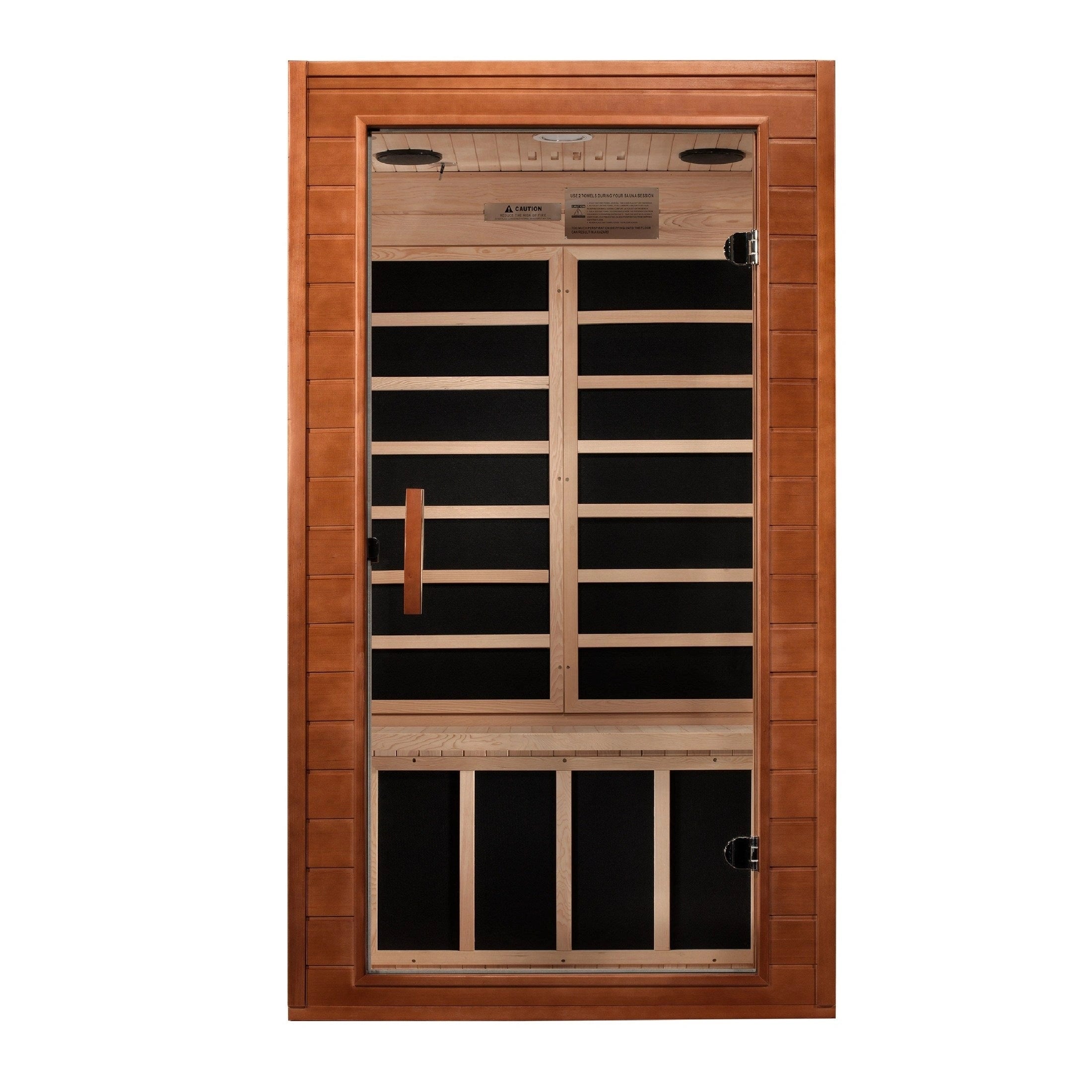 Dynamic Saunas Sauna Dynamic Avila Elite 1-2-person Ultra Low EMF FAR Infrared Sauna - DYN-6103-01 Elite