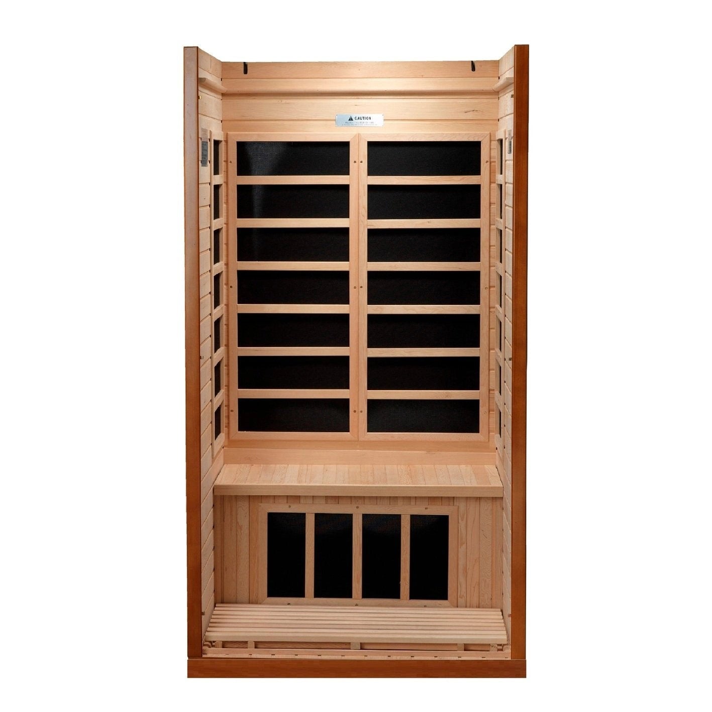 Dynamic Saunas Sauna Dynamic Barcelona Elite 1-2-person Ultra Low EMF FAR Infrared Sauna - DYN-6106-01 Elite