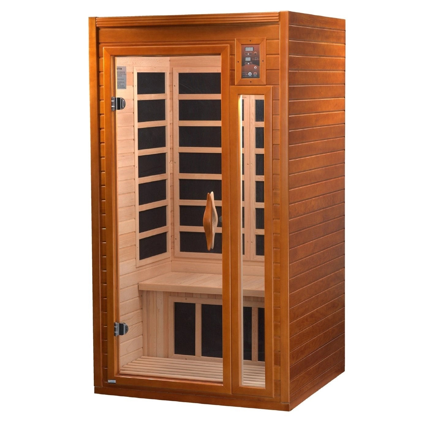 Dynamic Saunas Sauna Dynamic Barcelona Elite 1-2-person Ultra Low EMF FAR Infrared Sauna - DYN-6106-01 Elite