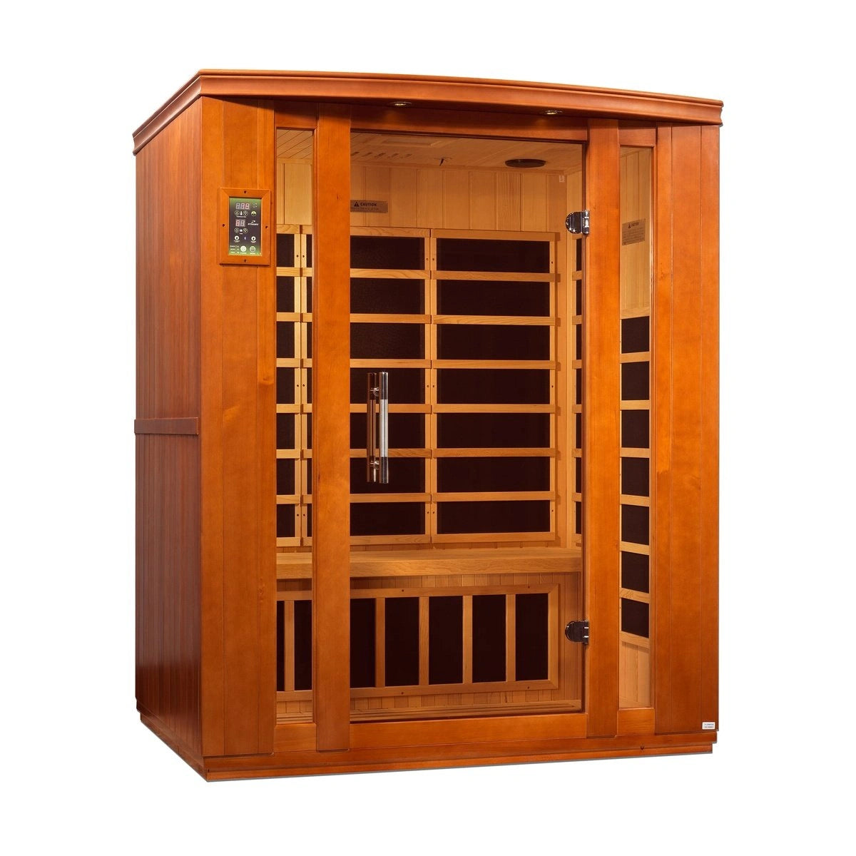 Dynamic Saunas Sauna Dynamic "Bellagio" 3-person Low EMF FAR Infrared Sauna - DYN-6306-02