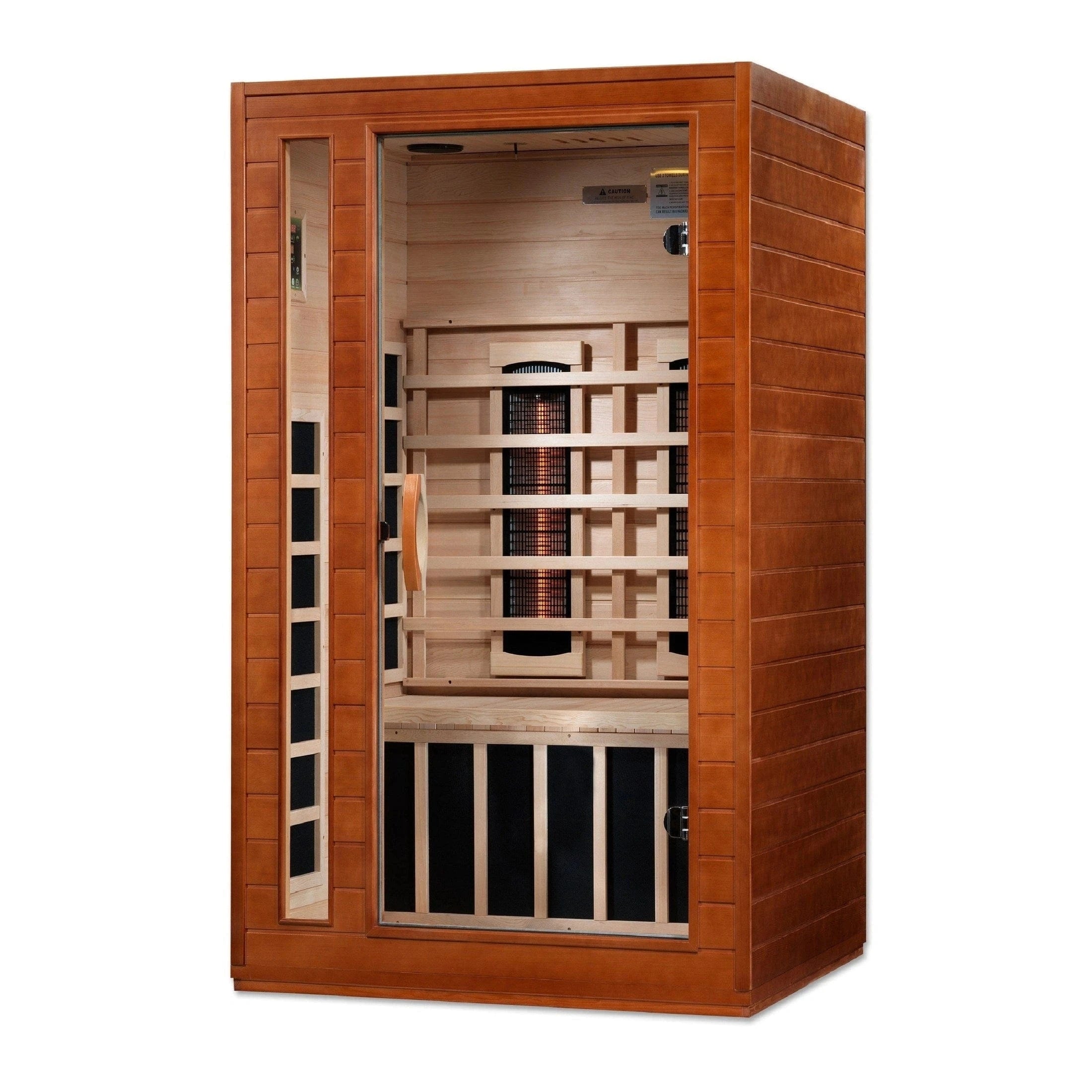Dynamic Saunas Sauna Dynamic "Cordoba" 2-Person Full Spectrum Near Zero EMF FAR Infrared Sauna