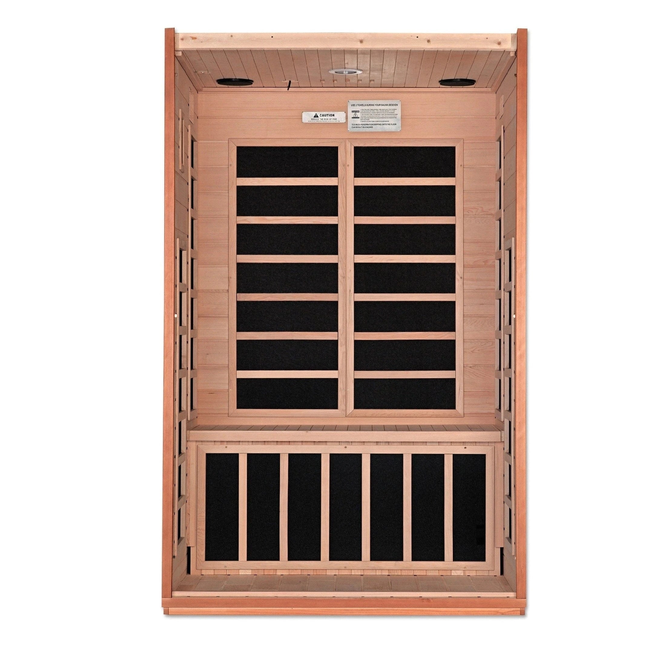 Dynamic Saunas Sauna Dynamic "Cordoba" 2-person Low EMF FAR Infrared Sauna