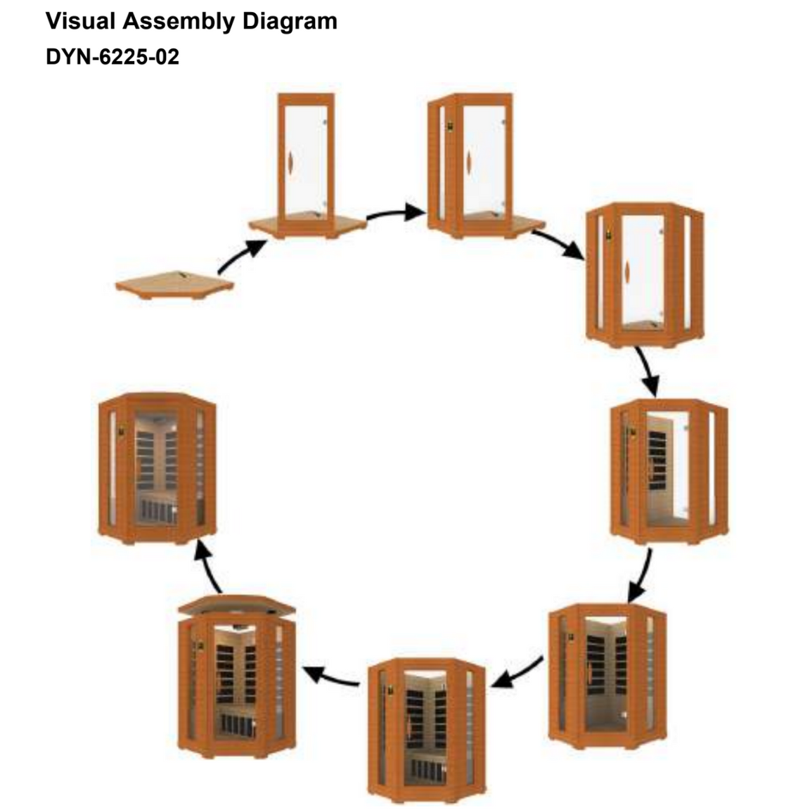 Dynamic Saunas Sauna Dynamic "Heming" 2-person Corner Low EMF FAR Infrared Sauna - DYN-6225-02