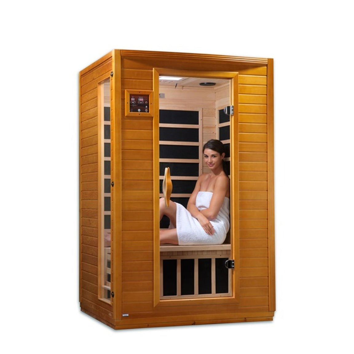 Dynamic Saunas Sauna Dynamic "Versailles" 2-person Low EMF FAR Infrared Sauna DYN-6202-03