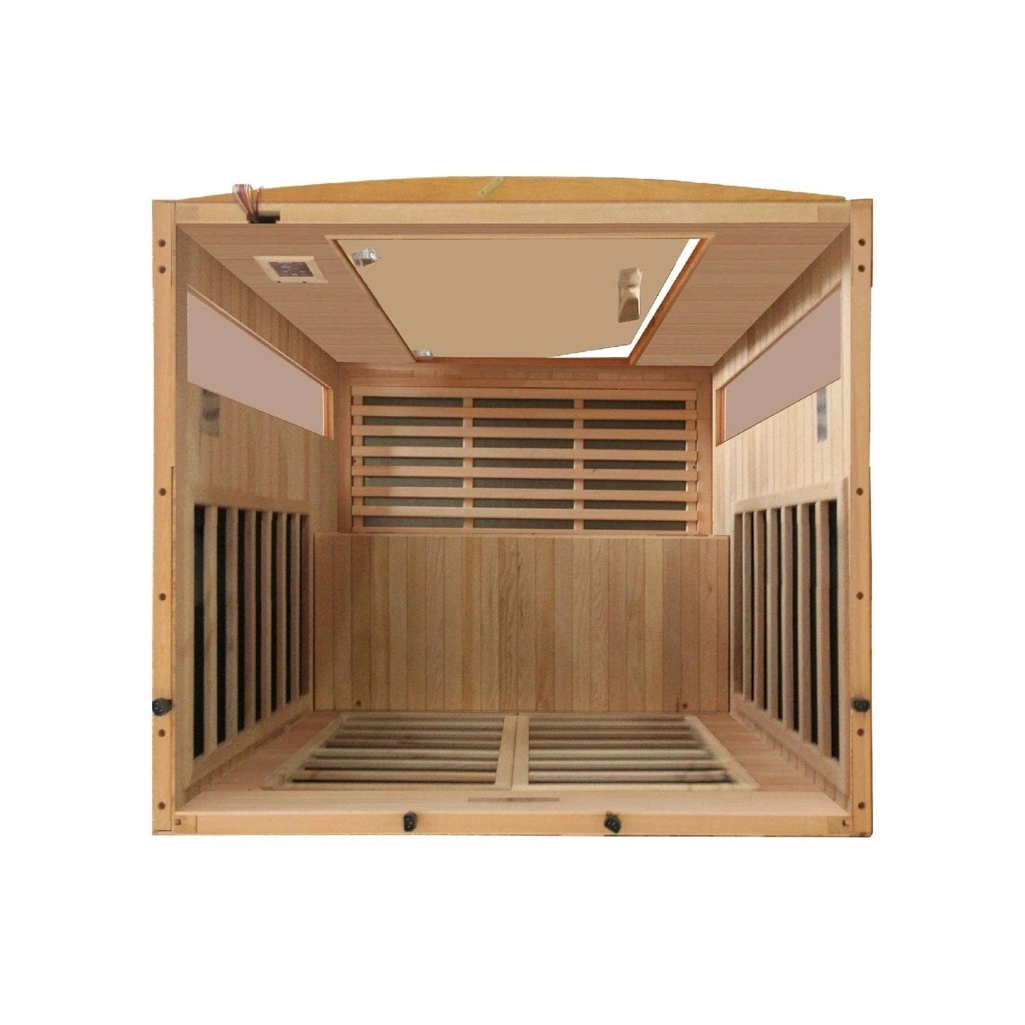 Dynamic Saunas Sauna Dynamic "Versailles" 2-person Low EMF FAR Infrared Sauna DYN-6210-01